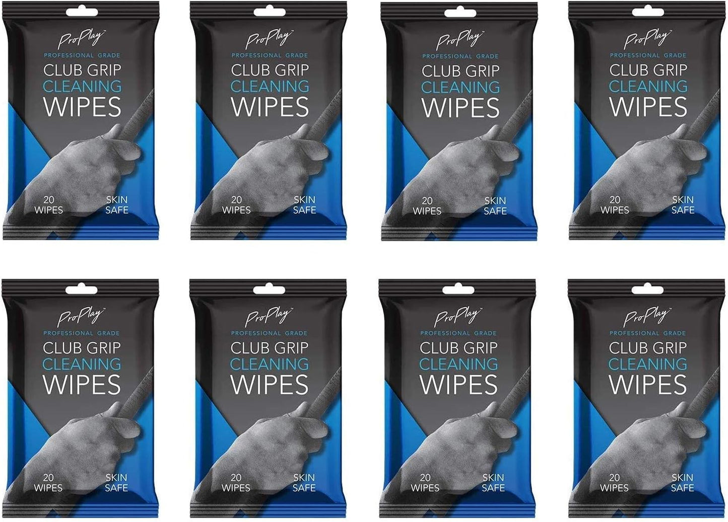 Revive Your Grips: Golf Club Wipes by GloryB - 8 Pack