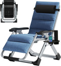 Zero Gravity Chair Lawn Recliner - Folding Portable Chaise