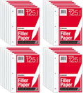 Kaisa Notebook Paper 24 Pack, 8x10.5 Wide Ruled - Bulk Lined Paper