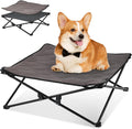 Elevated Dog Bed for Medium Dogs - Portable Raised Cooling Cot