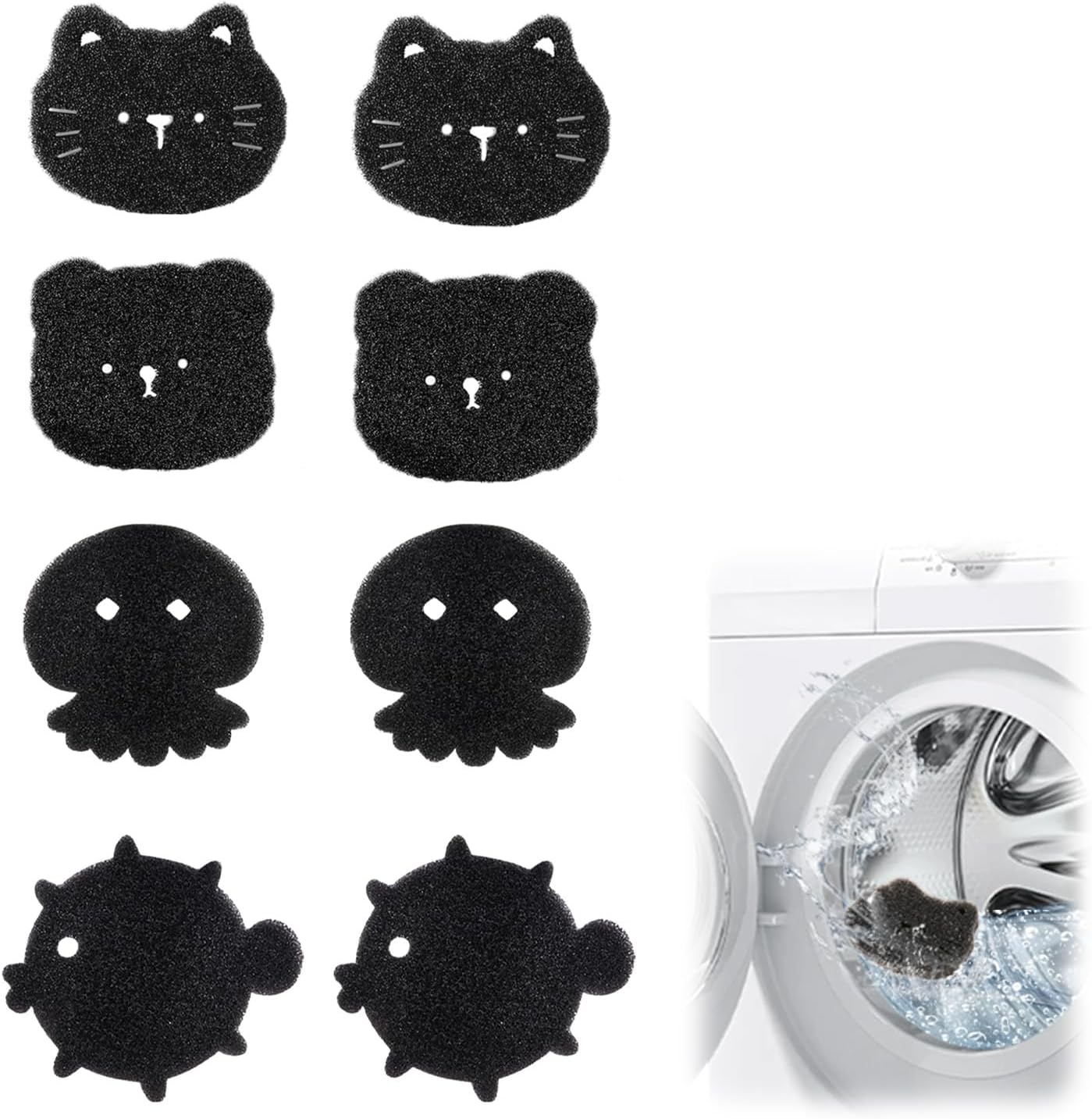 Pet Hair Remover for Laundry - Effortlessly Removes Pet Hair!