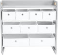 Humble Crew Toy Storage Organizer with Top Shelf and 9 Bins - Tidy