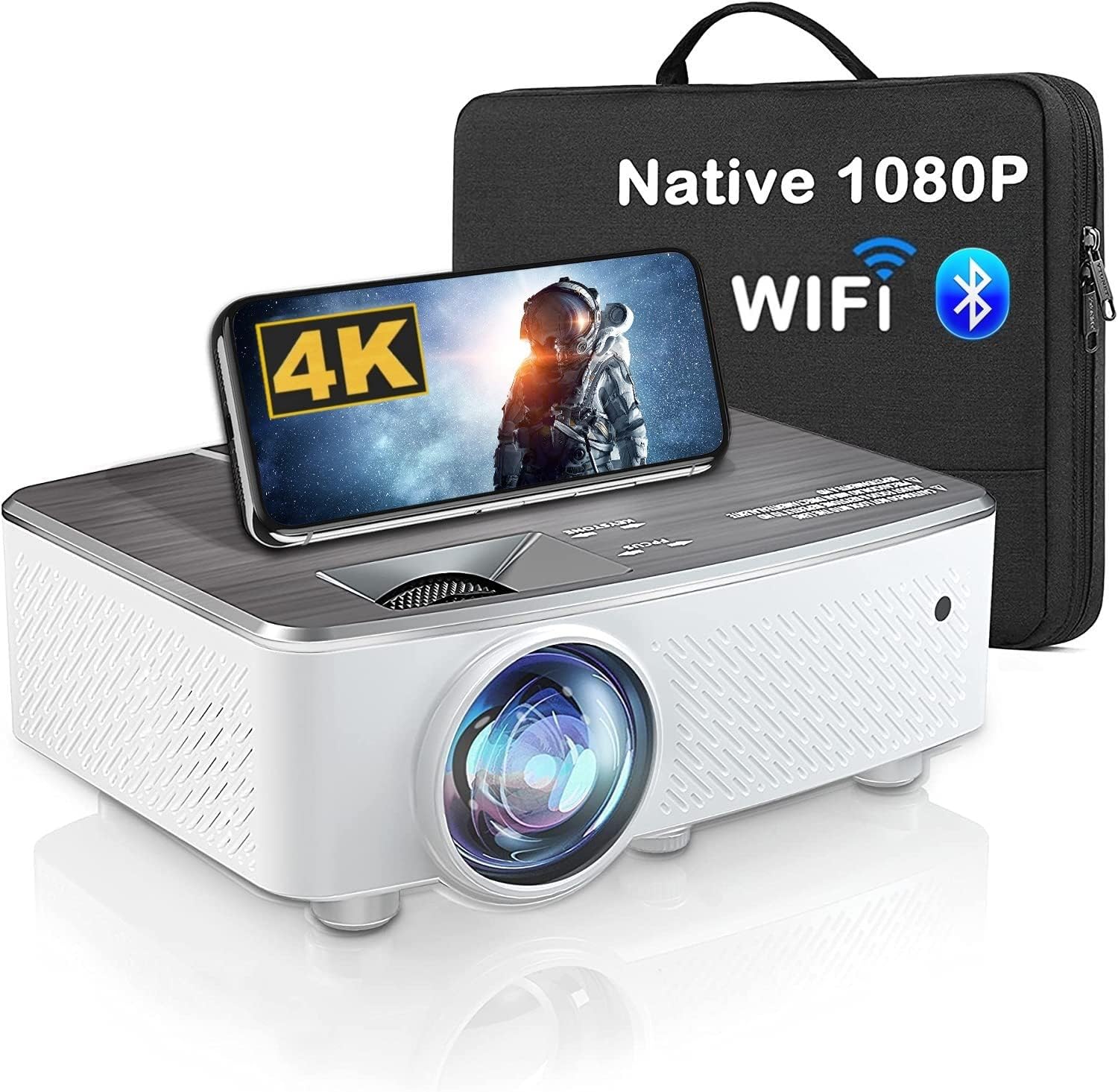 Ultimate Home Theater Experience: 1080P WiFi Projector