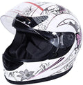 Motorcycle Motocross ATV Flip Up Full Face Helmet - DOT Rated