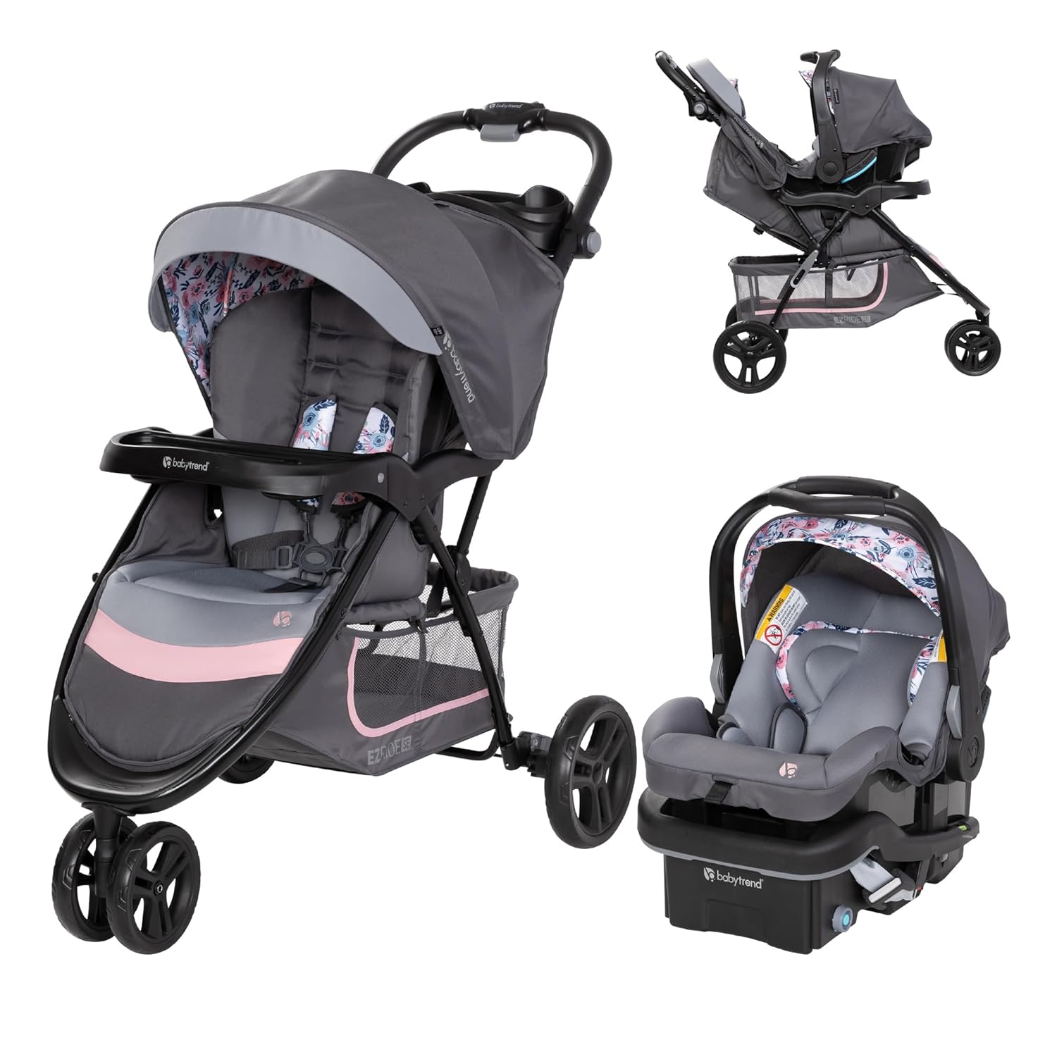 Baby Trend EZ Ride SE Travel System with Secure-Lift Car Seat