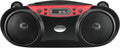 Portable Top-Loading CD Boombox with AM/FM Radio and More