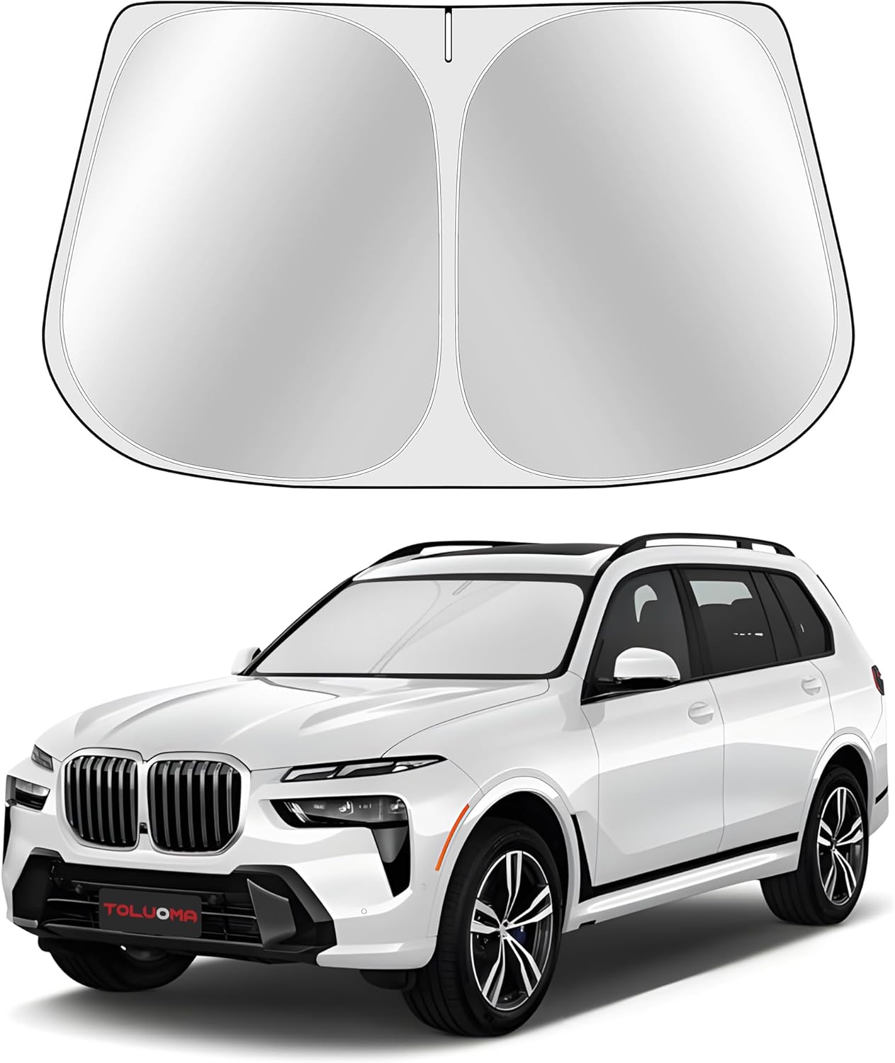 Custom Fit Windshield Sun Shade for BMW X7 2019-2025 Review
