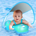LAYCOL UPF50+ Sun Canopy Baby Swimming Float - Stable Infant Pool Seat