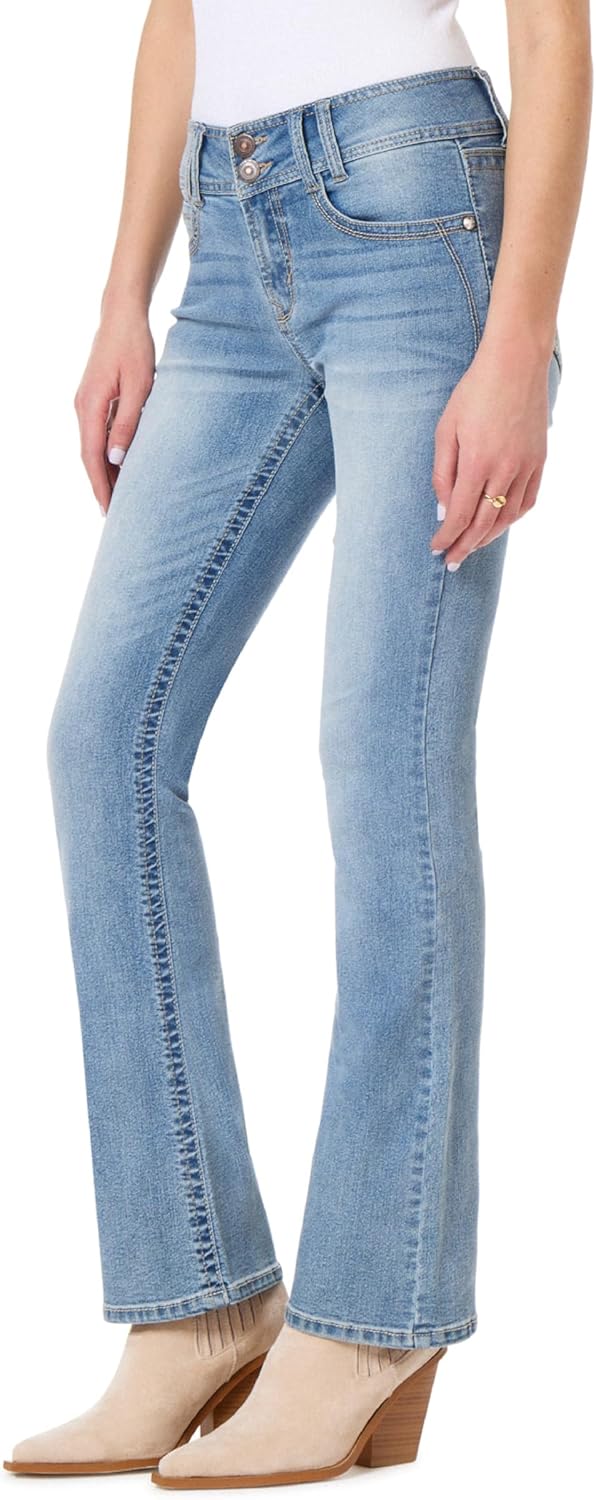 Luscious Curvy Bootcut Jeans for Women in Insta Stretch Denim