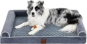 Orthopedic Dog Beds for Large Dogs with Waterproof Cover