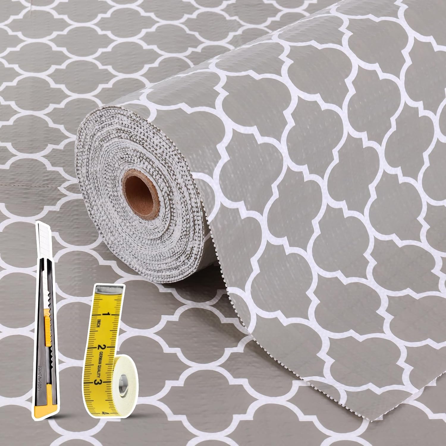 Non Slip Waterproof Drawer and Shelf Liner for Kitchen Cabinets