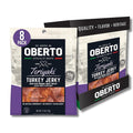 Oberto Teriyaki Turkey Jerky, 2.7 Ounce Pack of 8 - Protein Snack