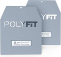 POLYFIT Weight Vest Plates for Strength Training - 4lb to 19lb