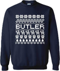 NCAA Holiday Ugly Sweater Crewneck for Unisex - Team Color Comfort