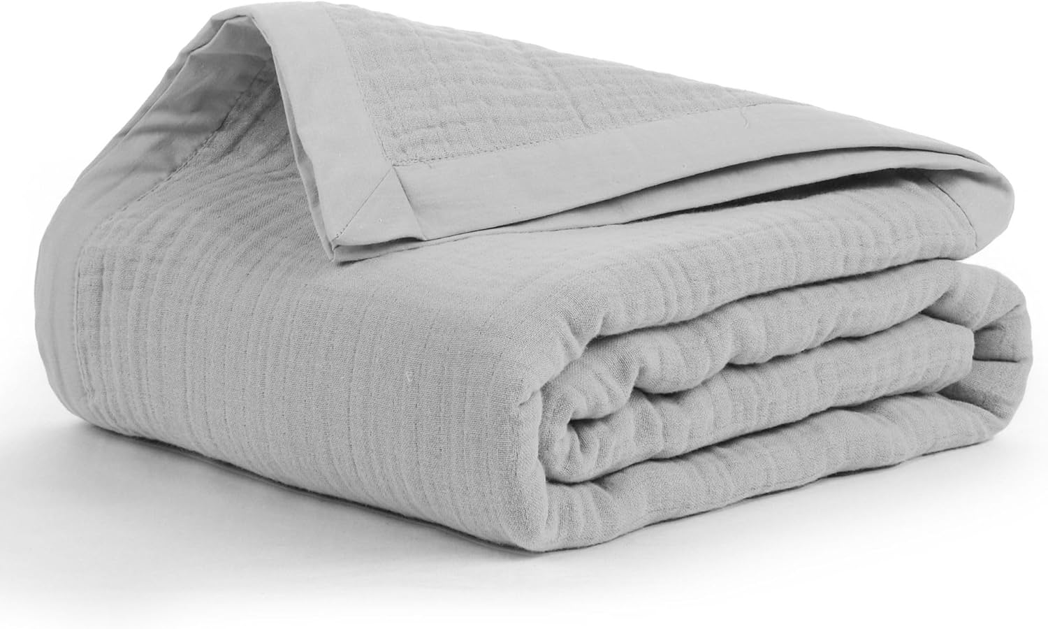 100% Cotton Muslin Throw Blanket by Salt Earth - Cozy Comfort