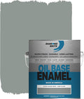 1 Gallon Oil Base Enamel Paint Silver Gray 32200-1 - Durable Finish