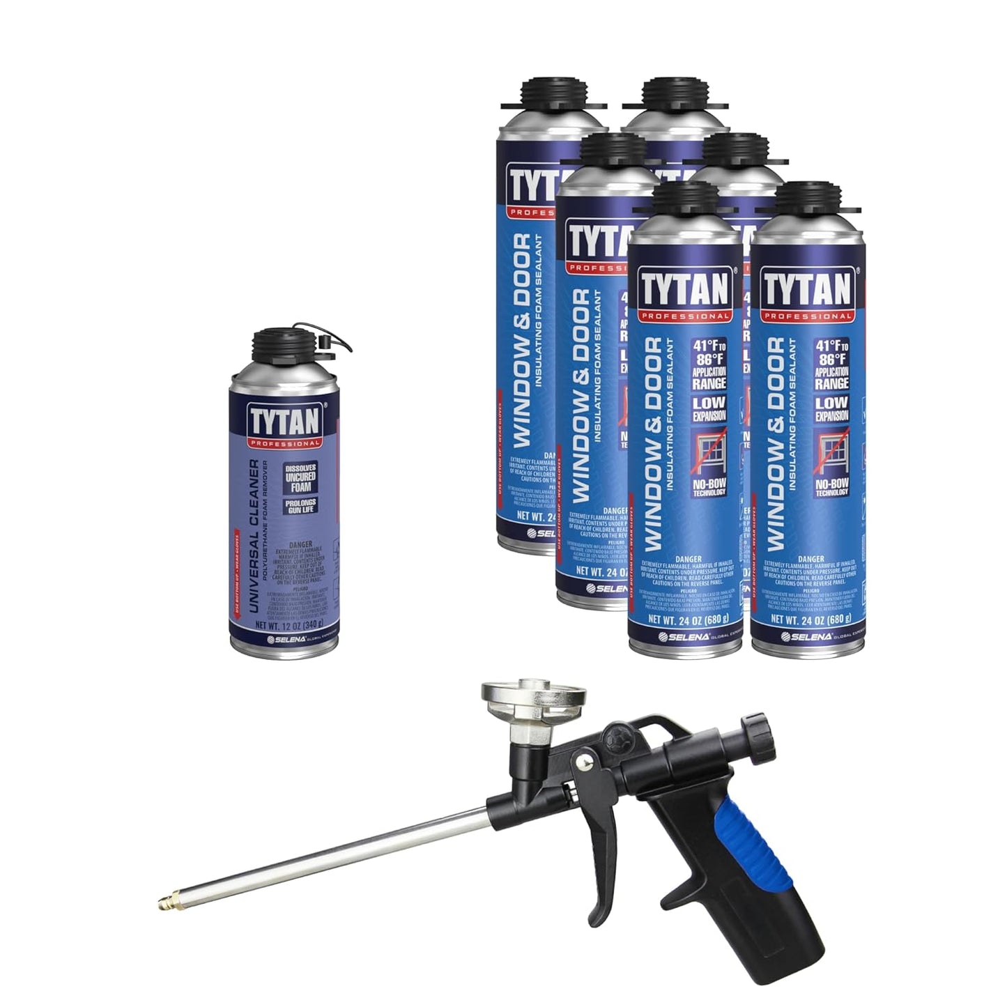 TYTAN Professional Window & Door Insulating Foam Sealant Kit