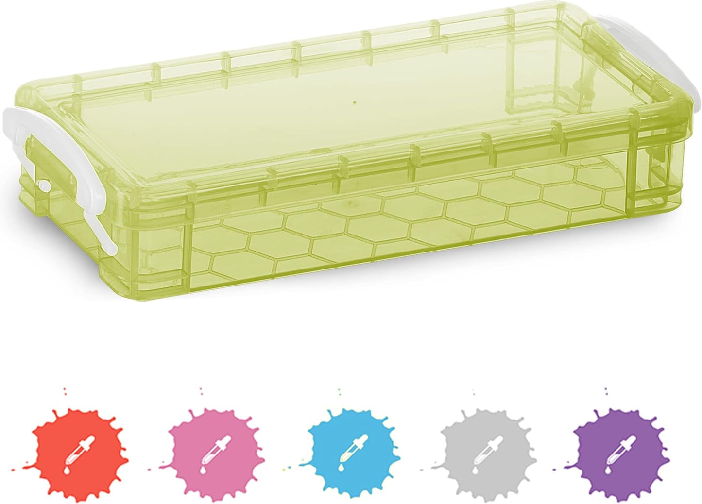 Enday Pencil Case Green - Large Capacity Storage Organizer