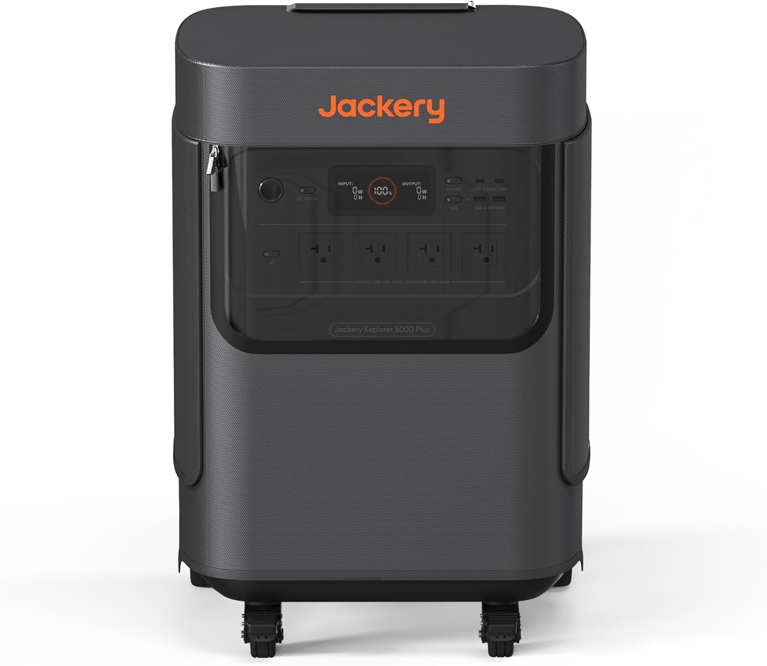 Jackery Solar Generator 5000: Waterproof Bag, IPX4 Rated