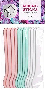 6 inch Mixing Sticks for Eco-Friendly Acrylic Pour Painting