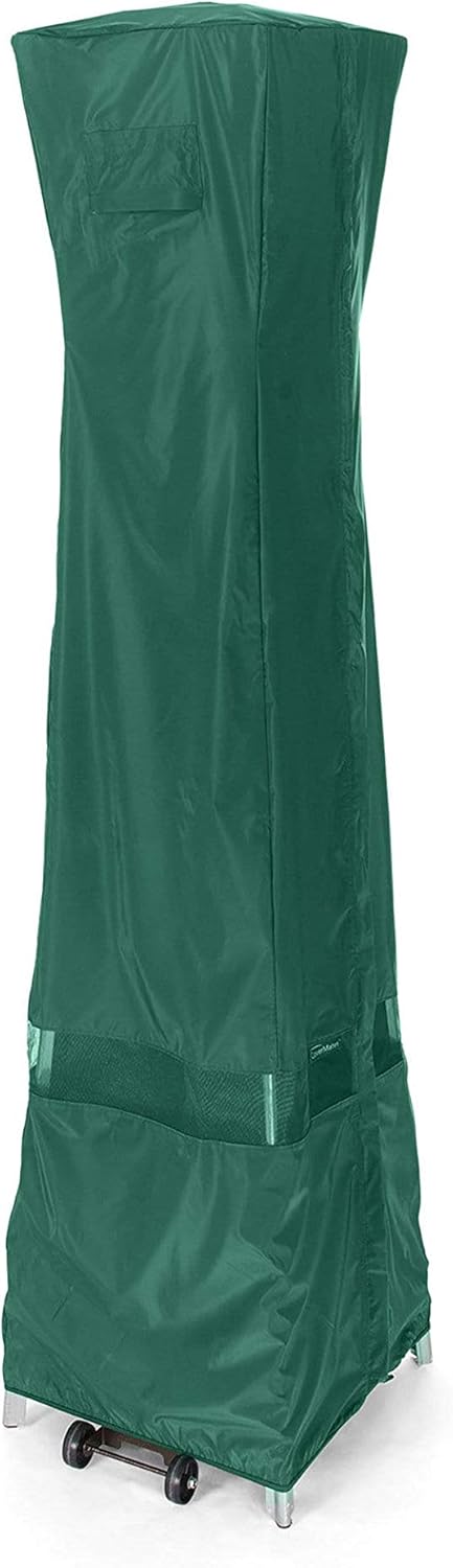 Ultimate Protection: Covermates Patio Heater Cover - Weather-Resistant Zipper, Green