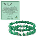 Get Well Soon Gifts Jade Bracelets for Women - Calming 8mm Stone