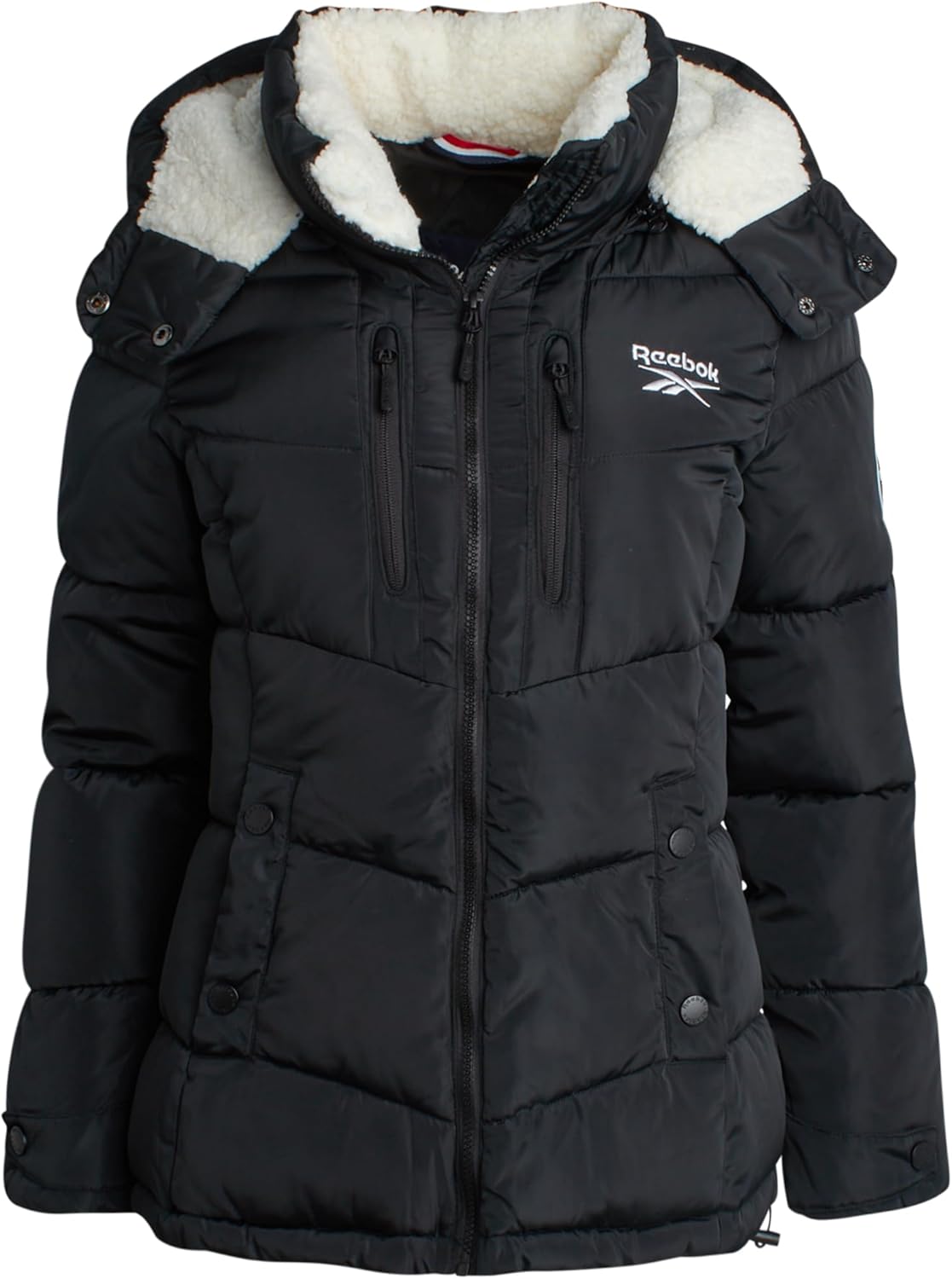 Reebok Womens Puffer Jacket - Heavyweight Warmth & Style