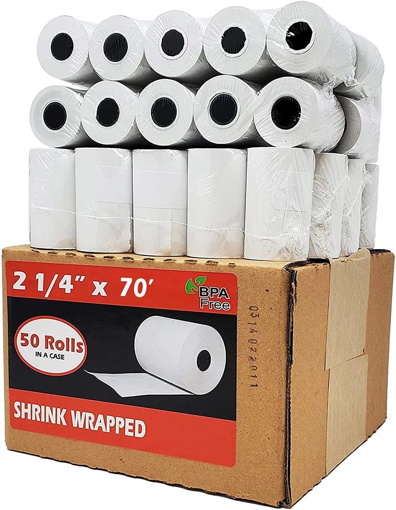 Premium Quality Thermal Paper Rolls for Clover Flex and More