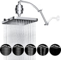 Hibbent Rain Filtered Shower Head 13ft High Pressure Rainfall - Spa