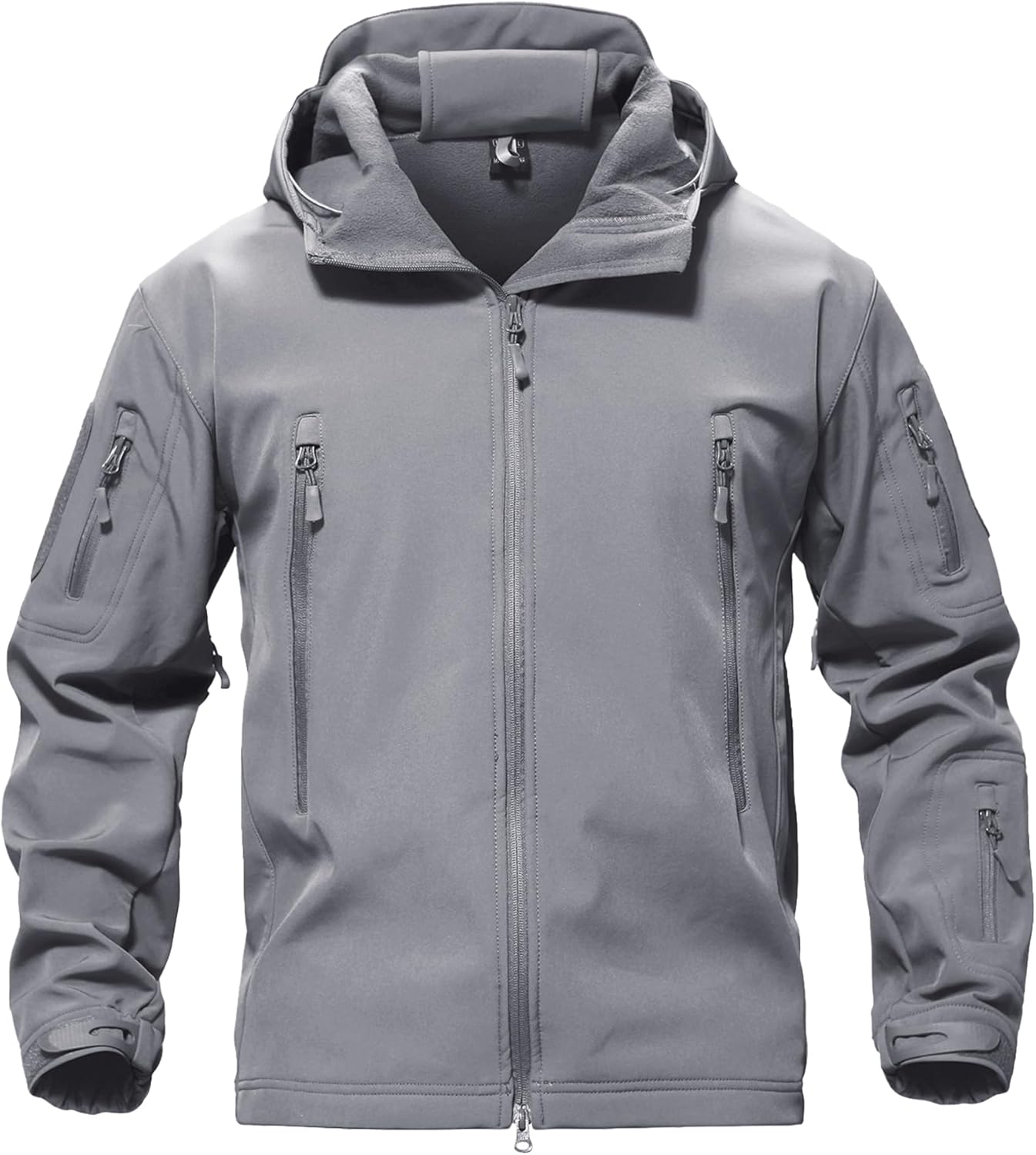 TACVASEN Men's Tactical Soft Shell Jacket for Winter Activities