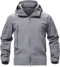 TACVASEN Men's Tactical Soft Shell Winter Fleece Jacket (Style G2ZP)