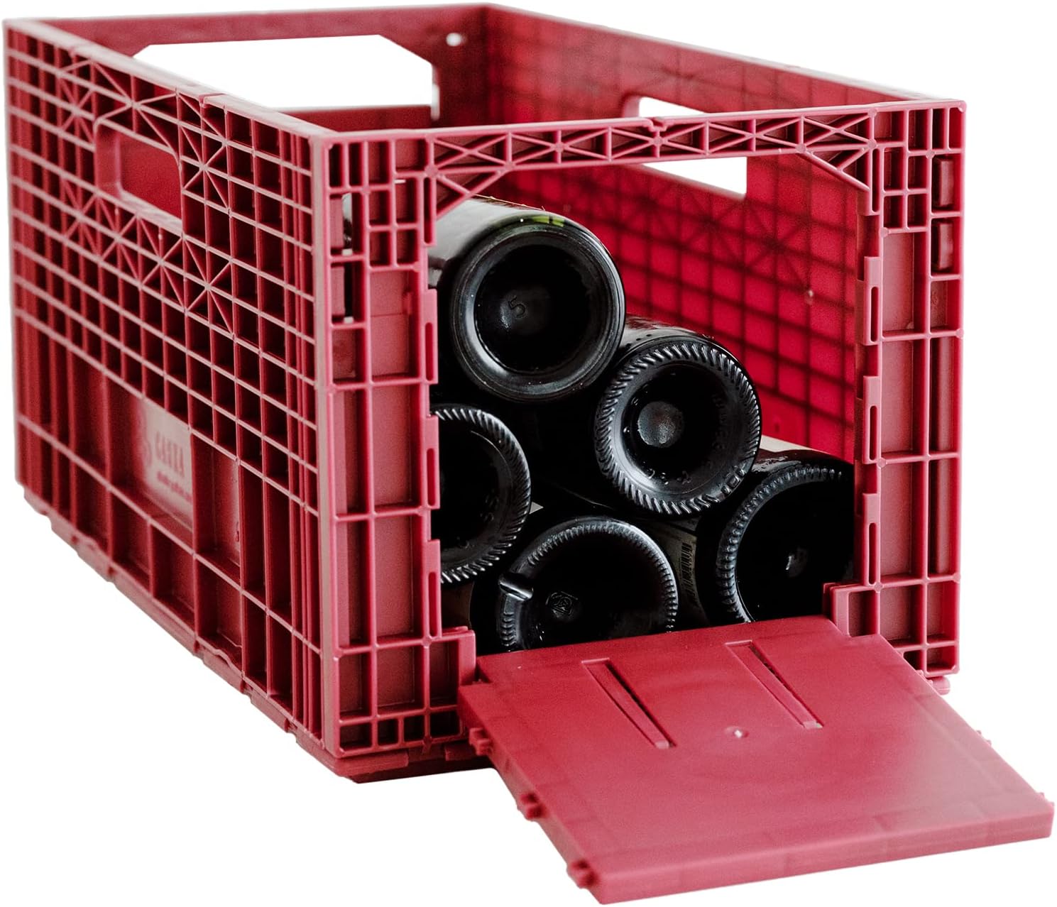 Domaine 3-Pack Weinbox Crates for Elegant Wine Storage