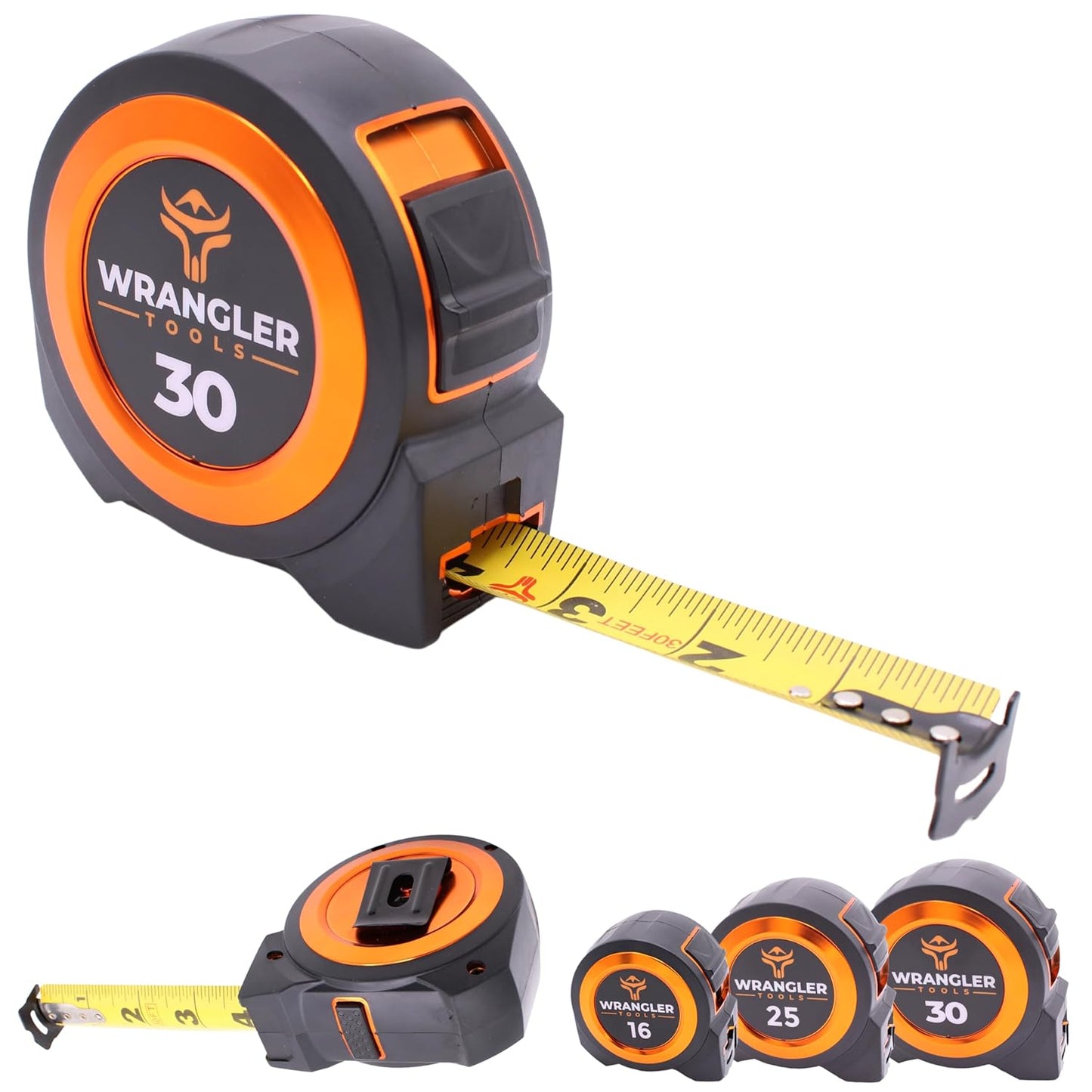 30 FT Tape Measure with Oversized Double-Sided Print Features