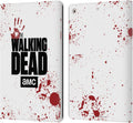 Head Case Designs AMC The Walking Dead White Logo Leather Wallet Case