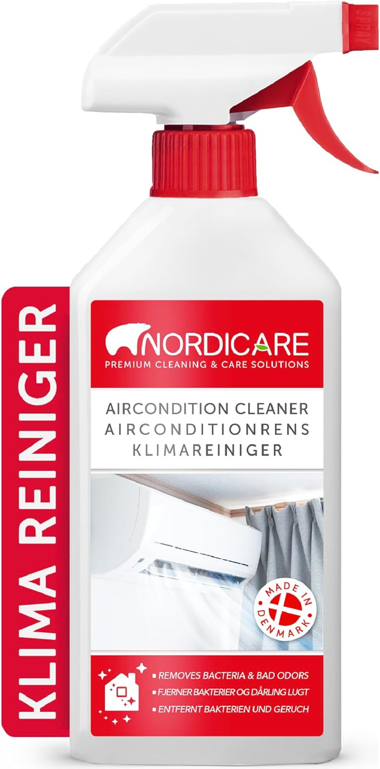 Nordicare Air Conditioner Cleaner Spray - Professional Odor Neutralizer