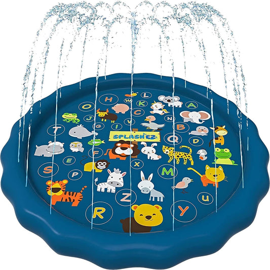 SplashEZ 3-in-1 Splash Pad for Kids & Baby Pool Learning Fun