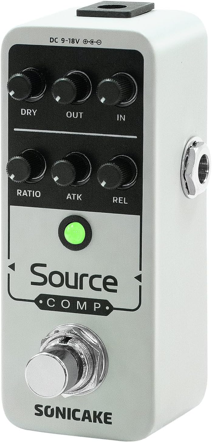 SONICAKE Compressor Pedal - Mini Analog Compression Effect