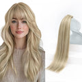 Sunny Hair Tape in Hair Extensions Golden Blonde 20 in - Invisible