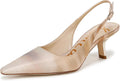 Sam Edelman Bianka Sling Pumps - Sleek Kitten Heel Elegance Small