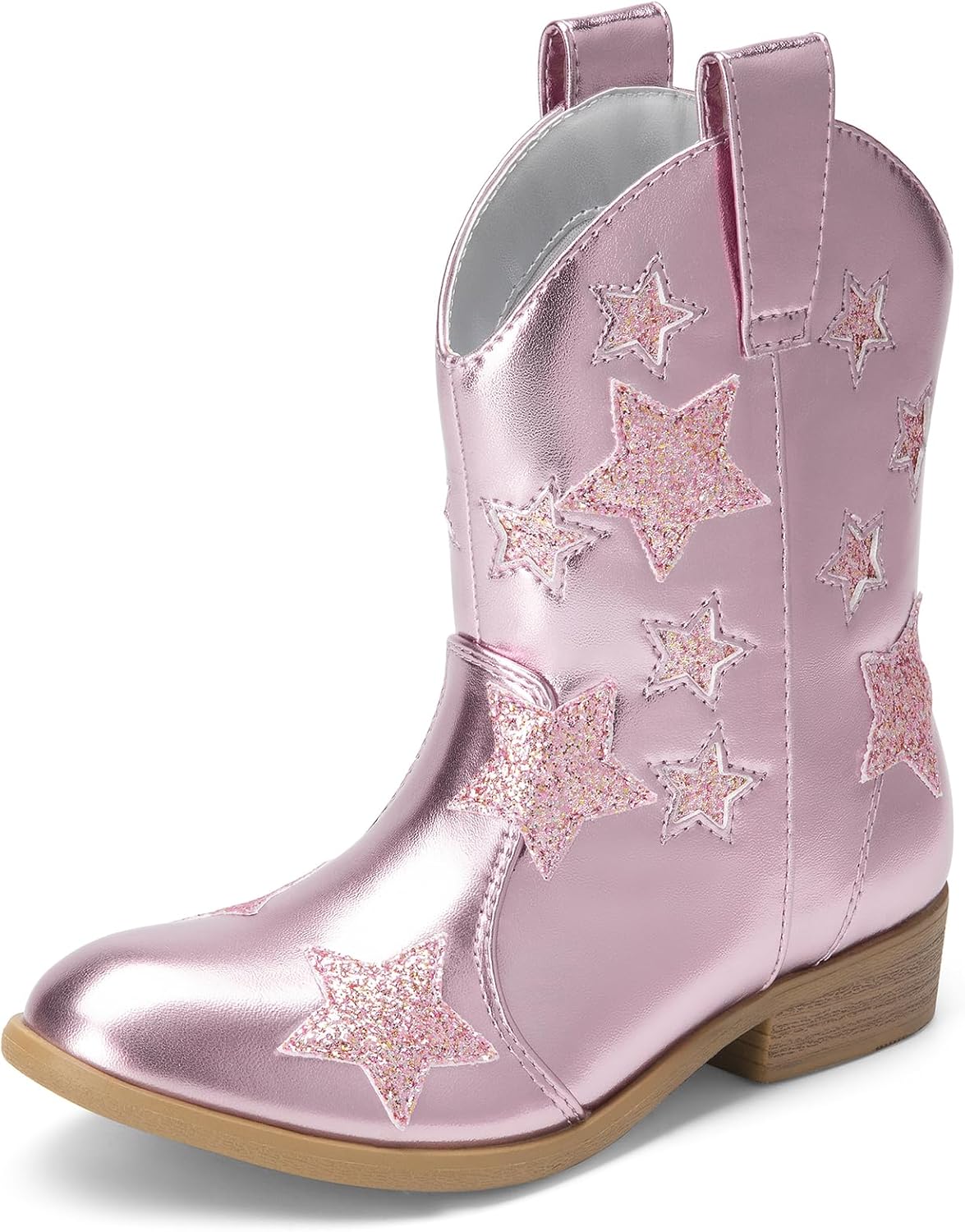 DREAM PAIRS Girls Cowgirl Boots for Stylish Toddler Adventures