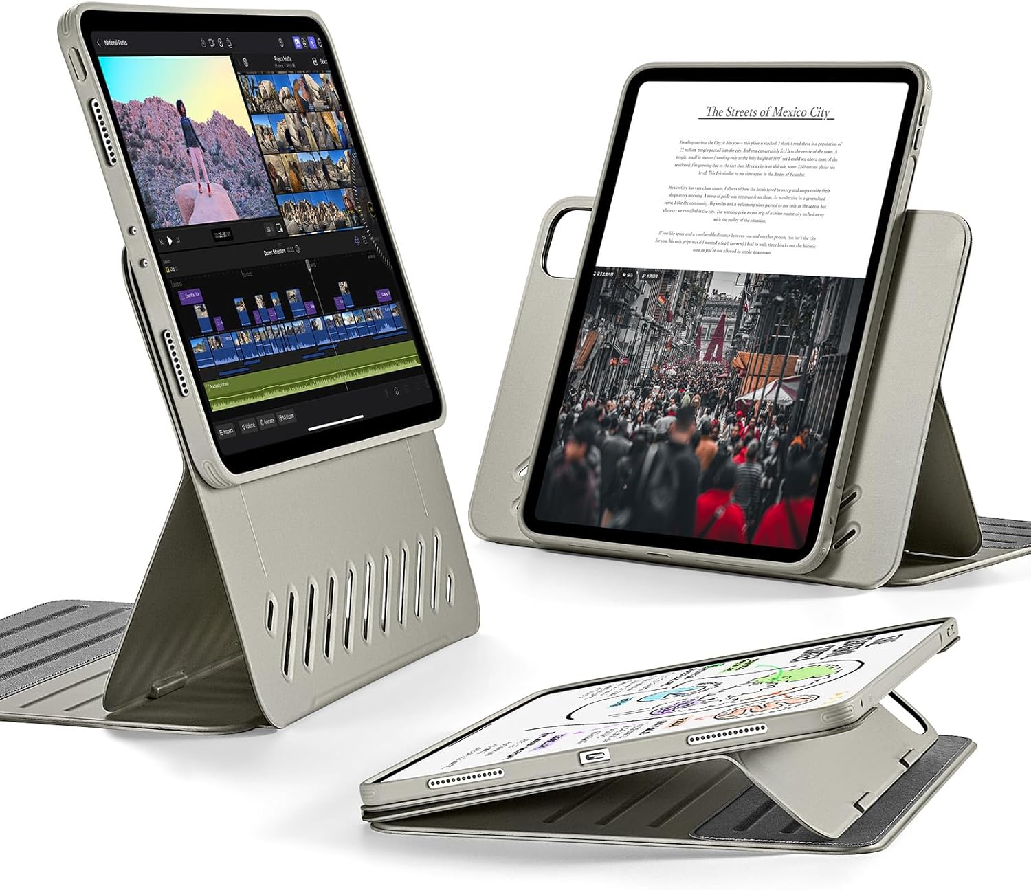 ESR iPad Pro 11 Inch Case with Magnetic Cover and Stand
