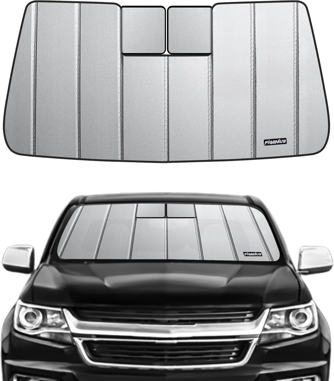 Upgraded Windshield Sun Shade for Chevy Colorado and GMC Canyon