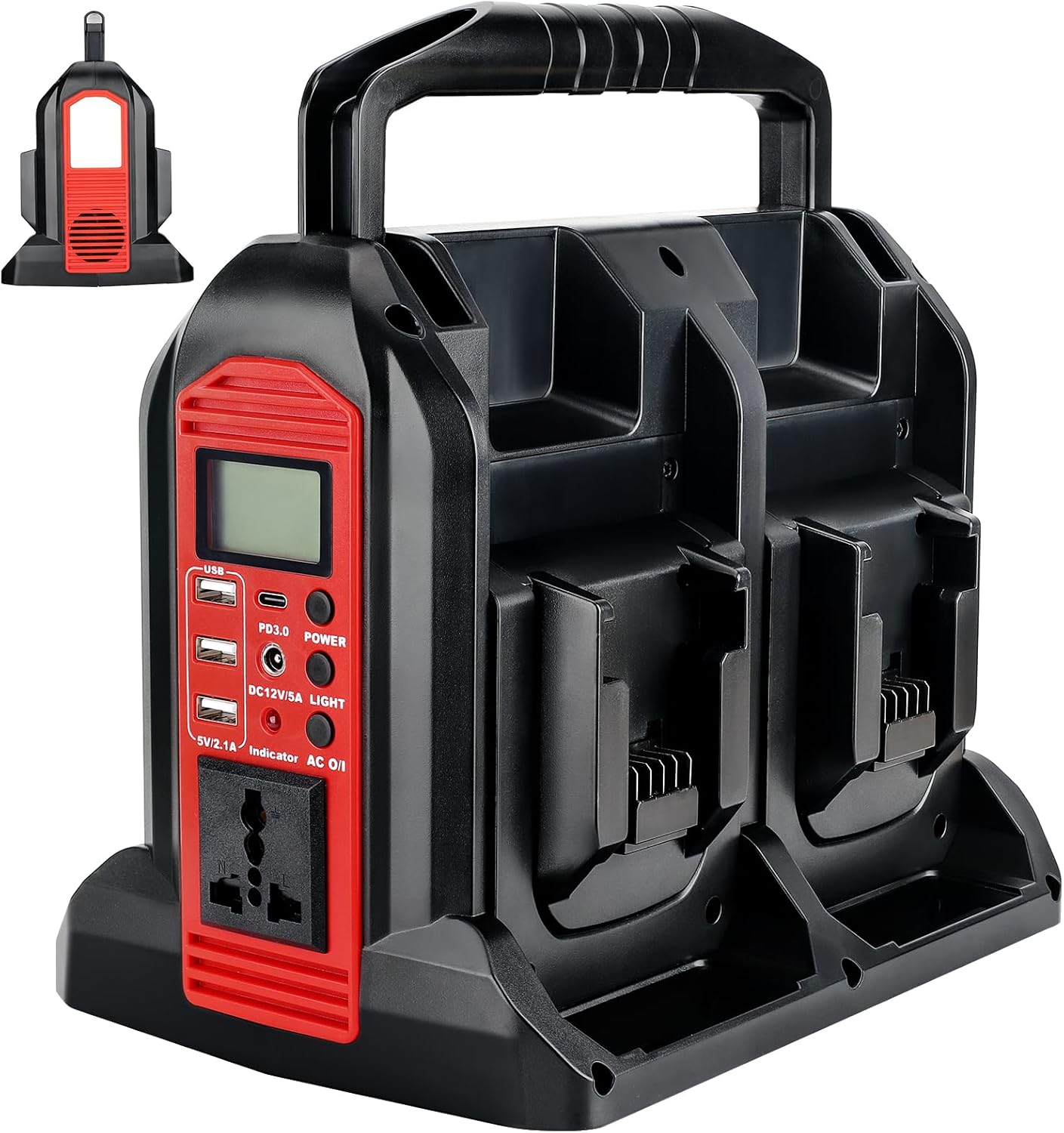 Milwaukee 18V Battery Power Inverter - Convert DC to AC Anywhere!