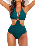 AI'MAGE Women's One Piece Tummy Control Swimsuit - Flattering Fit