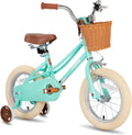 Girls Bike 12in-20in Retro Style Kids Bicycle - Comfortable Ride