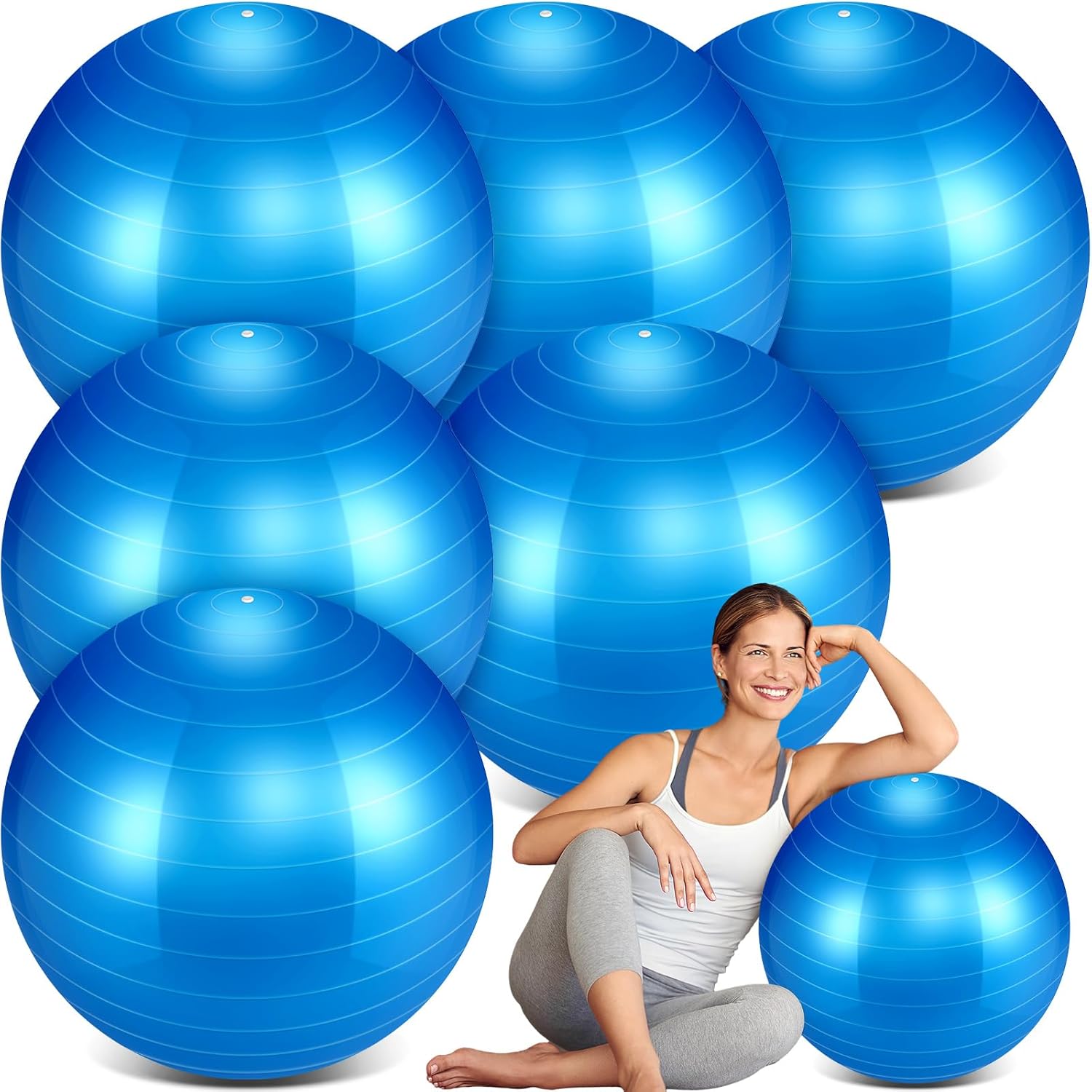 Hungdao 22 Exercise Ball Set - Strengthen Core
