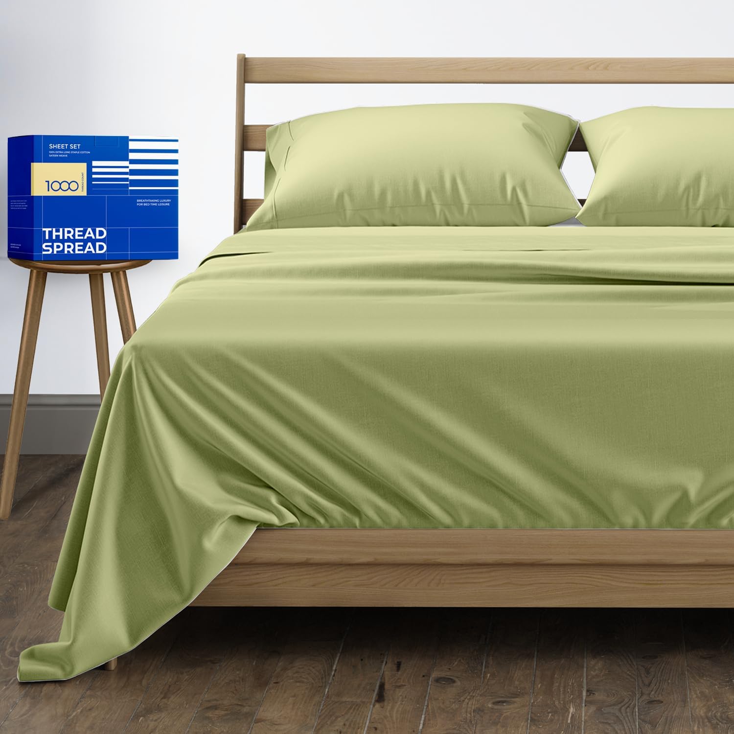 Luxurious 100% Egyptian Cotton King Sheets Set for Ultimate Comfort