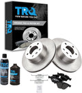 Front Brake Pad & Rotor Kit with Brake Chemical Kit - Ceramic Fit