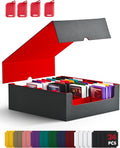 Card Storage Box for MTG PTCG - Holds 3200+ Cards, Large Organizer