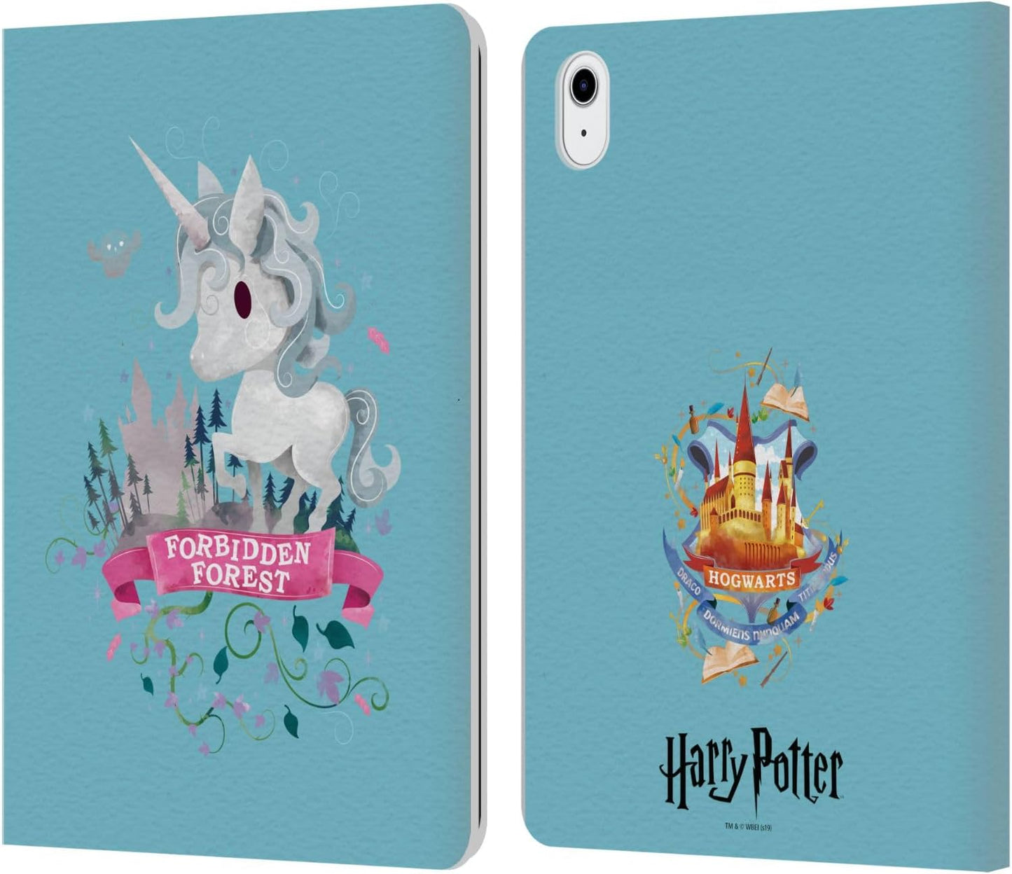 Harry Potter Unicorn Deathly Hallows II Leather Wallet Case